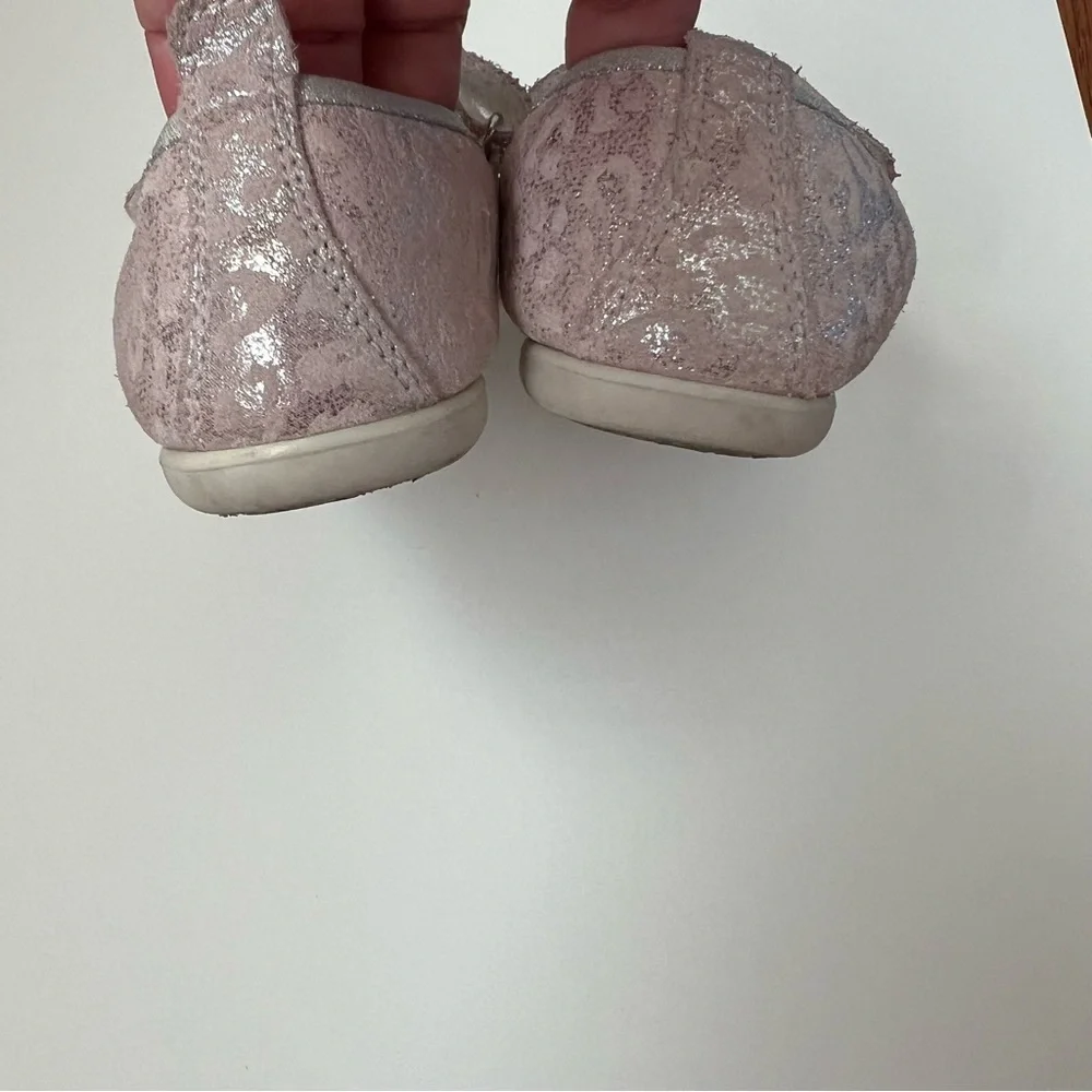 Ciciban|Kids Girls Glittery Pink Mary Jane Flats -Size 11